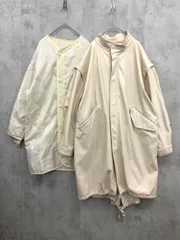 byYOUANCE バイユアンス YA21WN10-L0001 フェイクレザー ライナー付きマルチWAY モッズ コート sizeF/オフホワイト ◆■ レディース