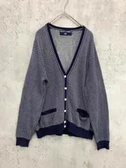 RALPH LAUREN POLO SPORT ラルフローレン ポロスポーツ インパクト21 Vネック ニット カーディガン sizeM/総柄 ■■ レディース