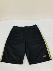 送料無料★FILA フィラ★ジャージ　ハーフパンツ★ブラック★Mサイズ　#80204sjj37