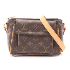 ルイ・ヴィトン LOUIS VUITTON ショルダーバッグ ヴィバシテPM M51165 PVCコーティングキャンバス レザー ヴィバ・シテPM レディース Used A