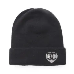シャネル CHANEL ニットキャップ ココマーク その他 ニット帽 レディース Used B