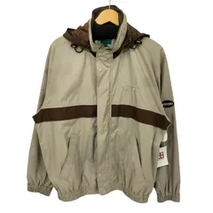 ケンゾーゴルフ KENZO GOLF 90-00s ロゴ刺繍 ジップアップ フーデッドナイロンジャケット メンズ JPN：3 