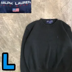 T7523 Ralph Lauren SPORT コットン　ニットセーター