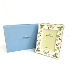 Wedgwood ウェッジウッド ワイルドストロベリー/フォトフレーム      ホワイト  / 240001187272