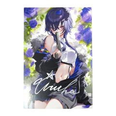 □桐生ココ 直筆サイン入りポストカード ホロライブ 誕生日記念ボイス