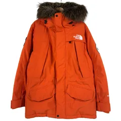 【THE NORTH FACE】 ザ・ノースフェイス アンタークティカパーカ ND91807 パパイヤオレンジ オレンジ ダウンジャケット メンズ Lサイズ 【中古品】 USED-AB 【9356】