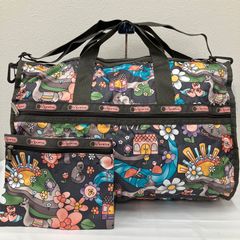 【新品】LeSportsac 2way ティンカーベル ボストンバッグ ポーチ付 9192 LeSportsac レスポートサック 2way ボストンバッグ 旅行用バッグ