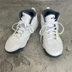 新品未使用　アシックス　DUNKSHOT MB 10　バスケットシューズ　スニーカー　白　23.5cm