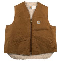 古着 80~90年代 カーハート Carhartt ダックベスト メンズL相当 ヴィンテージ/eaa458772