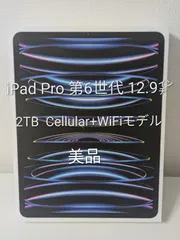【美品】iPad Pro 12.9インチ 2TB 第6世代 Cellular + Wi-Fi 2TB M2