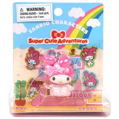 マイメロディ ストラップ＆シールセット スーパーキュートアドベンチャーズ あこがれのマイスマホ サンリオ sanrio
