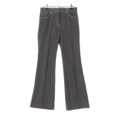 クロエ フィービー期 ロゴパンツ フレア デニムパンツ ボトムス ブラック 36【中古】のサムネイル