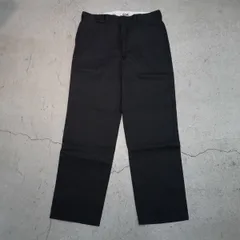美品 Dickies ディッキーズ THE ORIGINAL FIT 874 オリジナルフィット ワーク パンツ ボトムス ジッパーフライ ブラック サイズ36 404Q★4