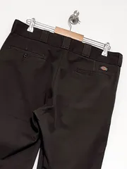 【Dickies】874 ワークパンツ W36 ダークブラウン フェード ディッキーズ 古着