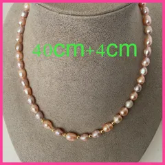 淡水本真珠★シルバー★パールネックレス★ハンドメイド★ファッション★デザイン★ネックレス