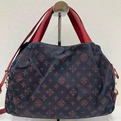 9163　russet ラシット　2way　ショルダーバッグ　ハンドバッグ　ネイビー　レッド　レディース　紺　赤　シンプル　カジュアル　きれいめ　ポケット多数　ナイロン　レザー　定番