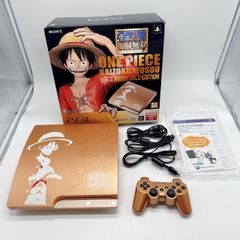 箱付き PlayStation3 ワンピース 海賊無双 GOLD EDITION CECH-3000B OP PS3