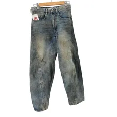 ネヴァーフォーゲット NVRFRGT 3D Twisted Wide Leg Jeans メンズ JPN：1 