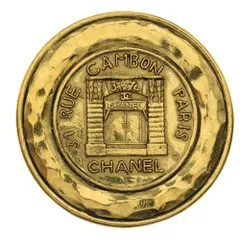 CHANEL (シャネル) 31 RUE カンボン ブローチ ゴールド