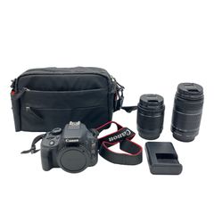 Canon Canon EOS Kiss X7 Double Zoom Kit (EF-S18-55mm/EF-S55-250mm) and ETSUMI E-3469 디지털 SLR 카메라