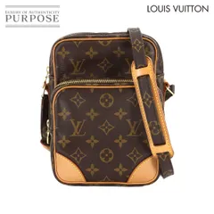 新品同様 ルイ ヴィトン LOUIS VUITTON モノグラム アマゾン ショルダー バッグ ブラウン M45236 ゴールド 金具 Amazon Bag 90309860