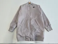 ナイキ THERMA-FIT マウンテンパーカー ブルゾン ベージュ S