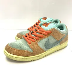 【中古】NIKE SB DUNK LOW PRO PRM Orange Noise 28.0cm DV5429-800 ナイキ[92]