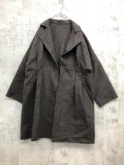 synchro crossings シンクロクロッシングズ 172-97117 日本製 アンゴラ×ウール ガウン コート size40/グレー系 ◆■ レディース