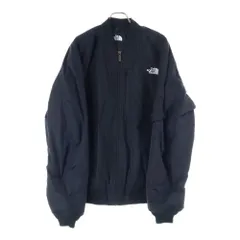 THE NORTH FACE (ザノースフェイス) インサレーションボンバージャケット MA-1 ジップアップ中綿ブルゾン ブラック NY82552
