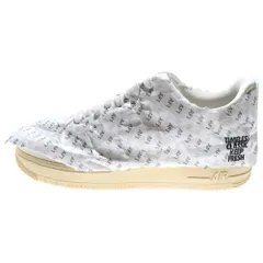 NIKE (ナイキ) AIR FORCE 1 LOW '07 LV8 MADE YOU LOOK エアフォース1 ローカットスニーカー ホワイト US8.5/26.5cm DJ4630-100