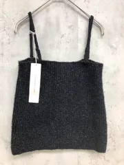 新品 stunninG LURE スタニングルアー 重ね着 ラメ ニット ビスチェ キャミソール sizeS/黒 ■■◎レディース