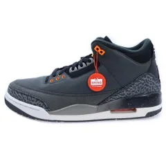 NIKE (ナイキ) AIR JORDAN 3 RETRO FEAR エア ジョーダン 3 レトロ フィアー ローカットスニーカー グレー/ブラック US10.5/28.5cm CT8532-080