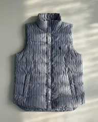 XS ポロラルフローレン ストライプ ダウン ベスト