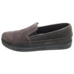 PRADA SPORT (プラダ スポーツ) スエード レザー スリッポン ローファー グレー 3S5940