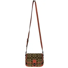 コーチ COACH シグネチャー キャンバス ショルダー バッグ レディース 表記無 