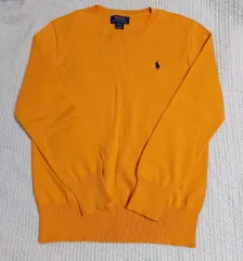 ポロ ラルフ ローレン キッズ コットン ニット L 12-14歳/レディース55