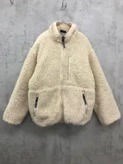 FIRST DOWN ファーストダウン 184-3531 ボアフリース ジャケット sizeF/アイボリー ◆■ レディース