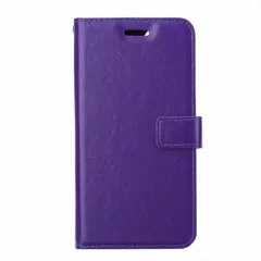 iPhone12mini 手帳型ケース カバー シンプル レザー 合皮 マグネット開閉 カード収納 スタンド ストラップホール付き