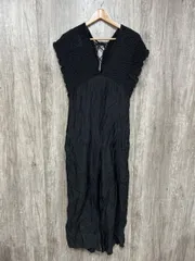 Kastane カスタネ ギャザーオールインワン オールインワン size1/黒 ■◆ レディース