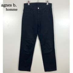 agnes b. homme アニエスベーオム フランス製 ウール スラックス