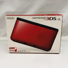 【中古】本体S）ｼﾞｬﾝｸ)3DSLL ﾚｯﾄﾞ/ﾌﾞﾗｯｸ 動作未保証[22][240022204037]