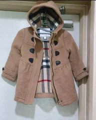 バーバリーコート 5歳 110 ダッフルコート