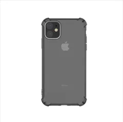 iPhone12 iPhone12Pro ケース 背面ケース ソフトケース クリアケース TPU素材シンプル 耐衝撃 角クッション 四隅強化 マイクロドット加工 ストラップホール付き