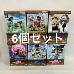 未開封 ワンピース ONE PIECE WCF ワールドコレクタブルフィギュア  ワーコレ 6個セット SF2129 c099