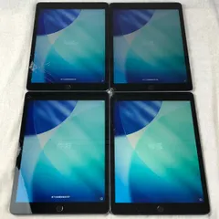 ◆ジャンク品・本体のみ◆【4点セット】Apple iPad 第9世代 Wi-Fi 64GB（A2602）【大きな割れあり】/TL-JUNK-260348