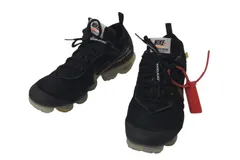 NIKE OFF-WHITE ナイキ オフホワイト エアヴェイパーマックス THE 10 AIR VAPORMAX FK ブラック 27cm AA3831-002 美品 中古 4c074580