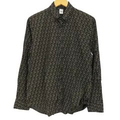 タケオキクチ TAKEO KIKUCHI ジオメトリック ボタンダウン 長袖シャツ メンズ JPN：2 