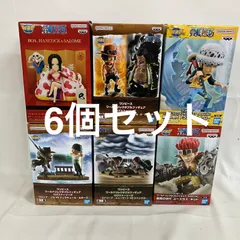 未開封 ワンピース ONE PIECE WCF ワールドコレクタブルフィギュア ワーコレ 6個セット SF2130 c099