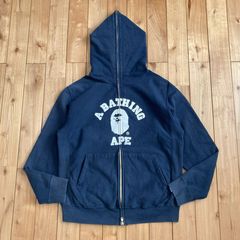 BAPE BADGE MOTIF パーカー XL ブラック - メルカリ