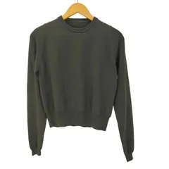リックオウエンス RICK OWENS 15AW DARKDUST ウール クロップド ニット セーター メンズ import：S のサムネイル